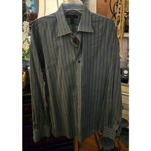 Men's XL Express Design Studio 100% Premium woven cotton Shirt